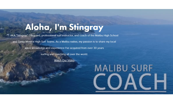 Big image malibu surf coach 4