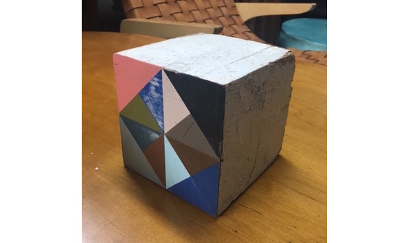 Big image art colored box