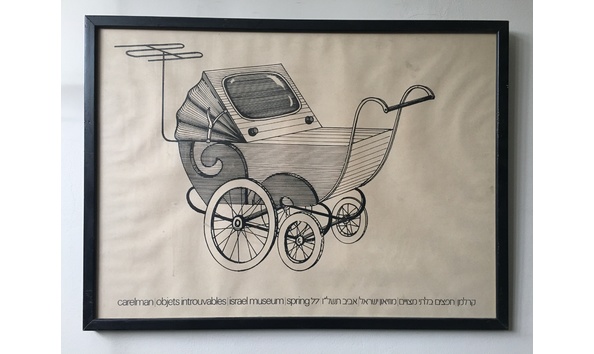 Big image art baby carriage