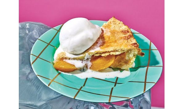 Big image peach pie