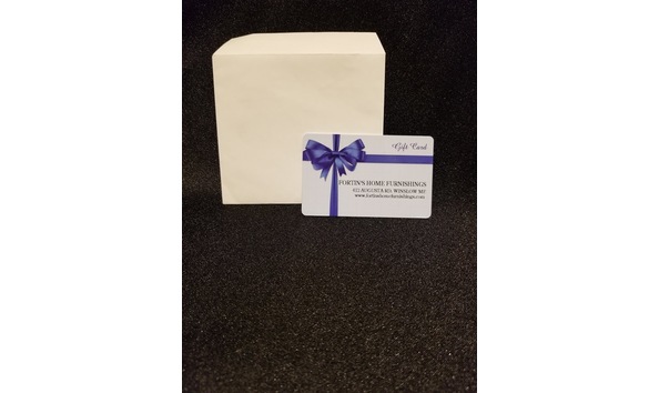 250 Gift Card To Fortin S Home Furnishings
