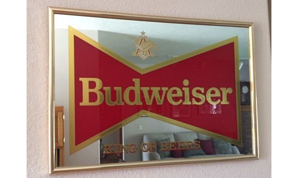 Big image budweiser mirror