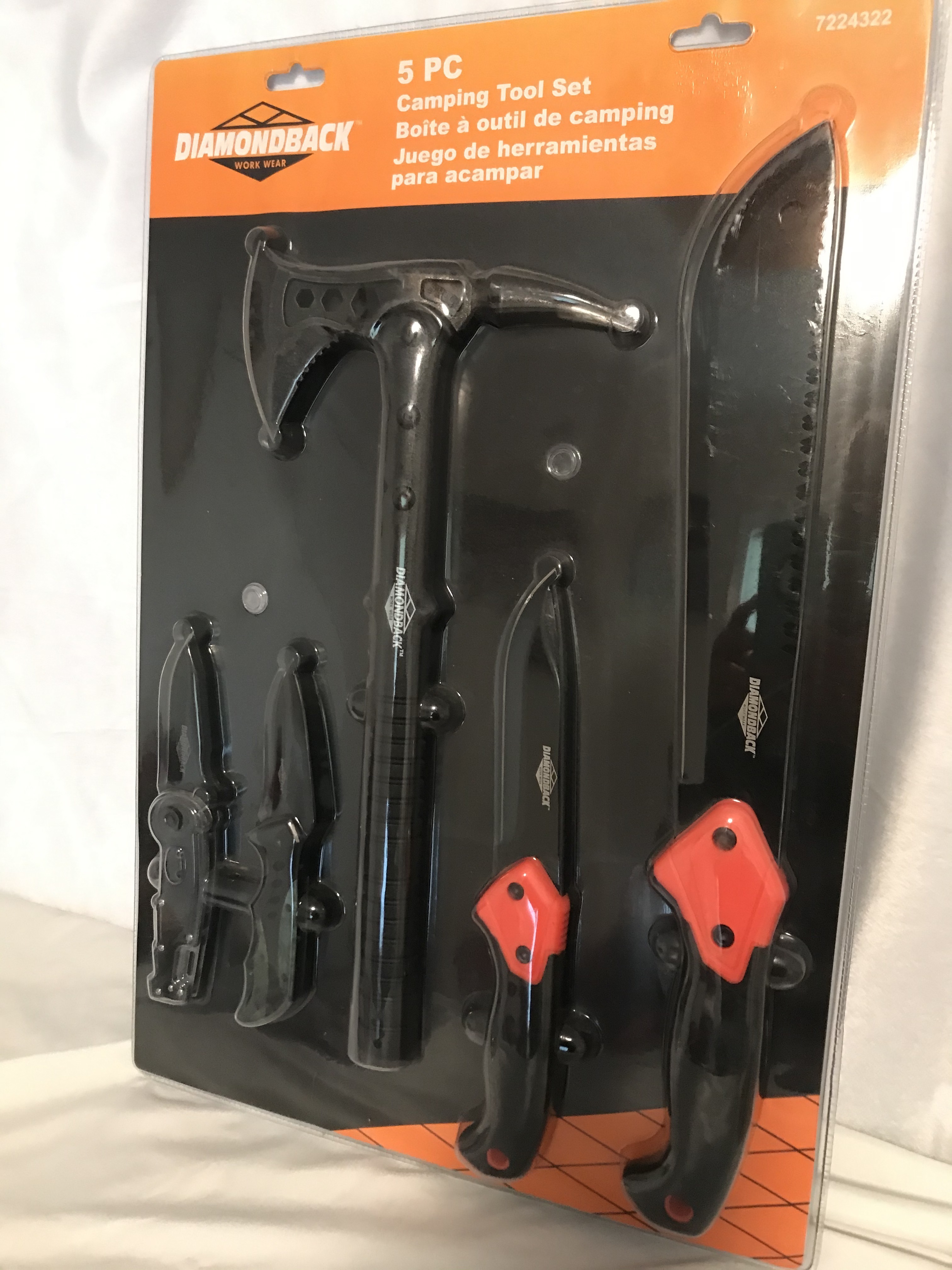 Diamondback Camping Tool Set