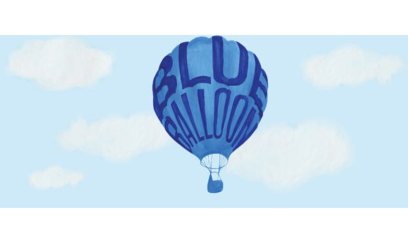 Big image blue balloon