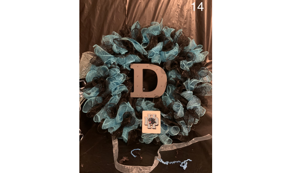 Big image 14   hilliard darby panther wreath   light up