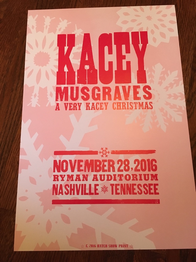 Hatch Show Print Kasey Musgraves