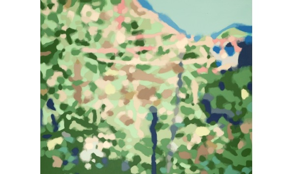 Big image in the garden i