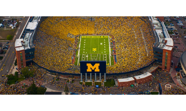 Big image u m football stadium