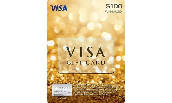 $100 Visa Gift Card