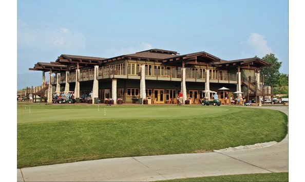 Big image brown deer golf clubhouse