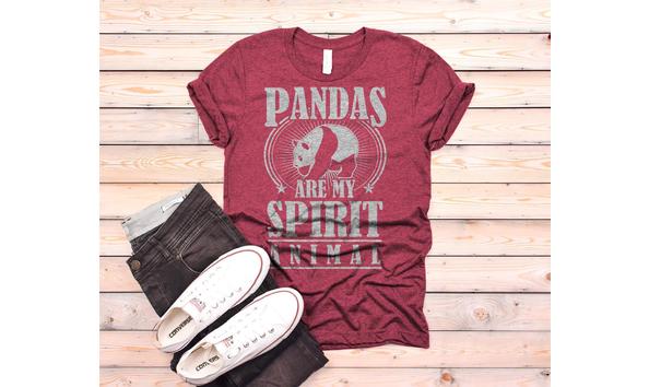 Big image pandas are my spirit animal red