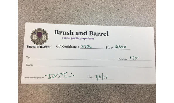 Big image brush and barrel