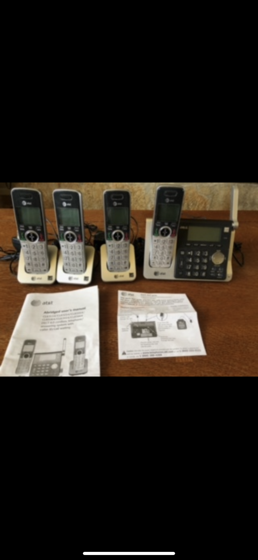 Phones and Answering system ATT