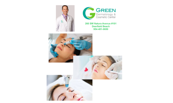 Big image  12 flyer green hydra facial