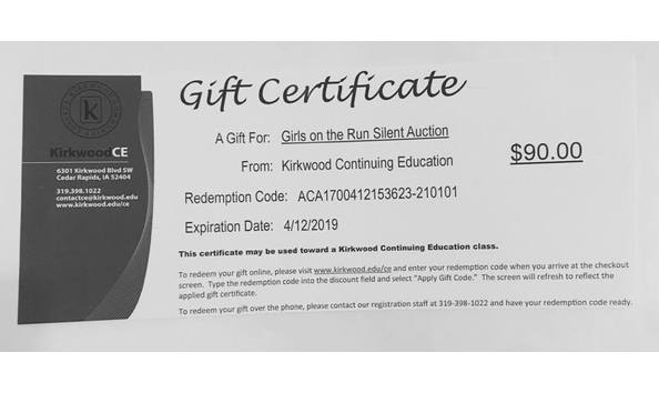 Big image kirkwood gift certificate