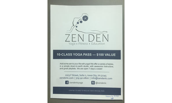 Big image zen den yoga certificate