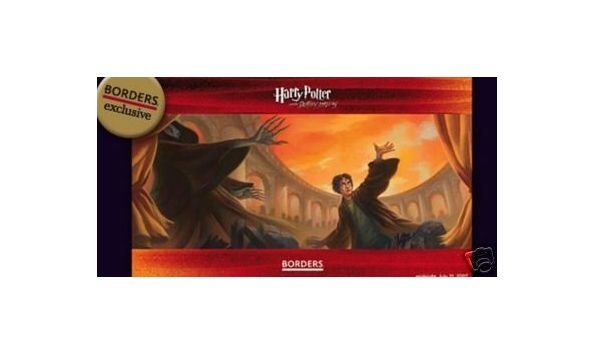 Big image 201406post002border book release deathly hallows poster harry potter
