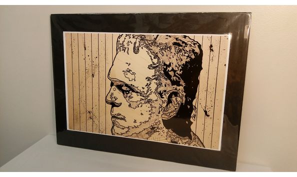 Big image 201911art005 frankenstein s creature signed charles couture 1122201548a