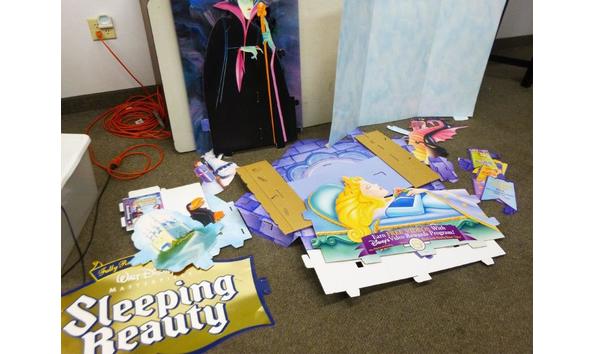Big image 201505stde001   sleeping beauty standee