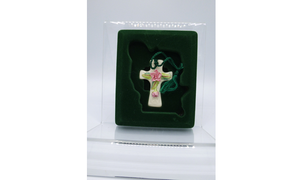 Big image 202009hol001   belleek porcelain cross ornament 3
