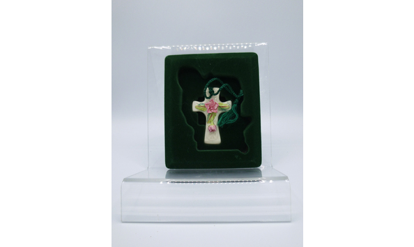 Big image 202009hol001   belleek porcelain cross ornament 4
