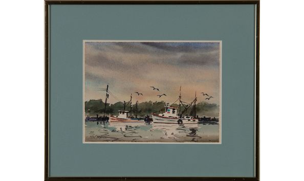 Big image rcad.aa.h.mccaskill.two.shrimp.boats