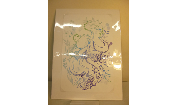 Big image 201911art017   octopus  blue and green tones 