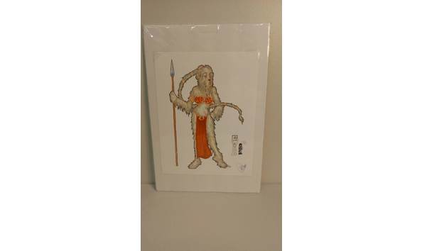 Big image 201905art007 slave wookie signed artist holland evermore 1122201544b