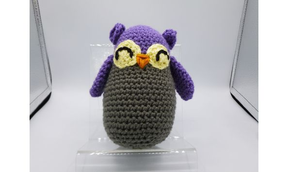 Big image 202011toy005crochetpurpleowl