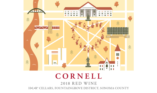 Big image cornell hlr cellars label red wine