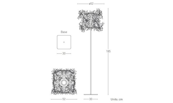 Big image ramage 11 stehleuchte von lumen center italia  0 3735