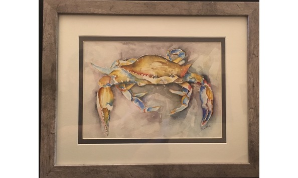Big image crab painting