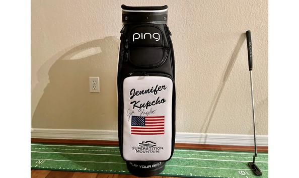 Big image kupcho signed golf bag