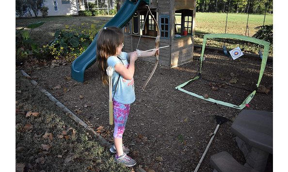 Big image archery set little girl