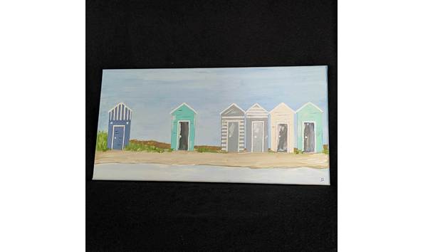 Big image relax painting