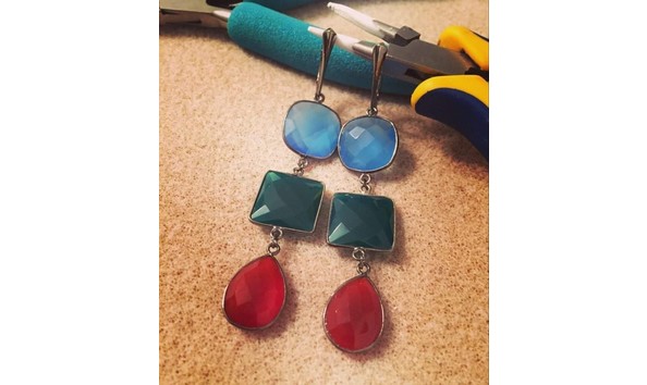 Big image earrings