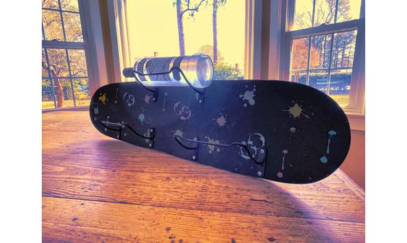 Big image skateboard wine rack 2