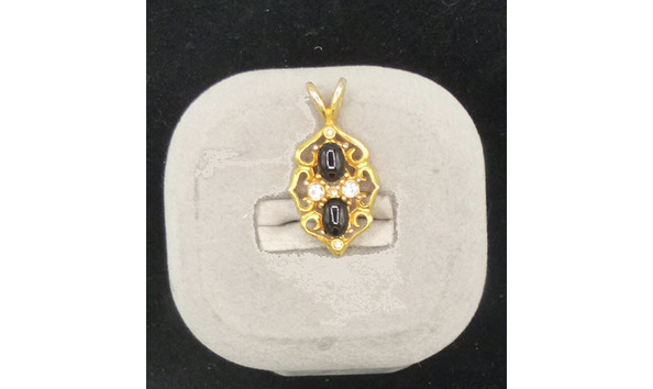 Big image 201508jwy002 6   black stones   zirconia pendant