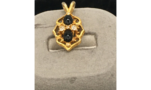 Big image 201508jwy002 4   black stones   zirconia pendant