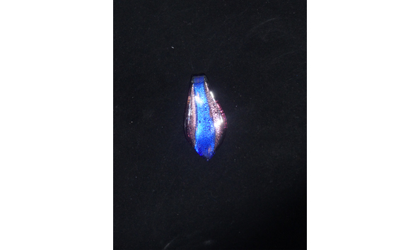 Big image 201608jwy001 2   blue and lilac fused glass pendant