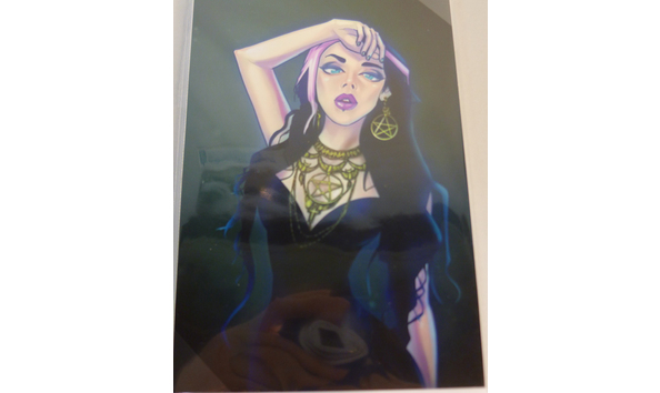 Big image 201910art006   original witch character print