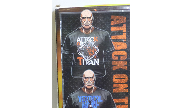 Big image 202103app010 3   attack on titan domestic animals t shirt