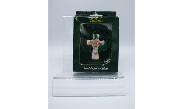 Big image 202009hol001   belleek porcelain cross ornament