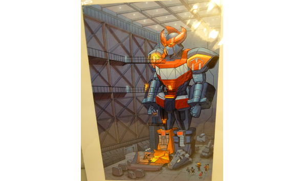 Big image 201911art096   power rangers mega zord