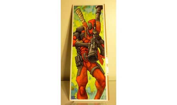 Big image 201911art022   deadpool with bazooka by mike maydak