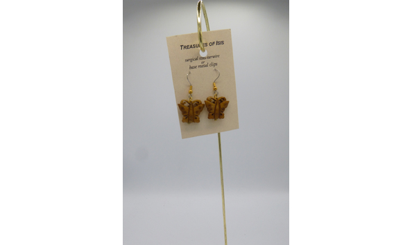 Big image 201510jwy028   brown carved butterflies