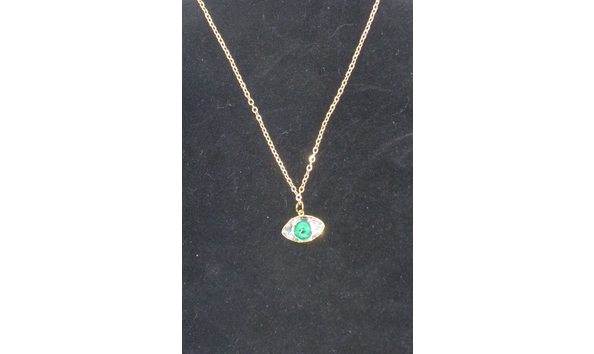 Big image 202102jwy011   green evil eye necklace