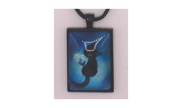 Big image 202101jwy004   black kitten necklace5