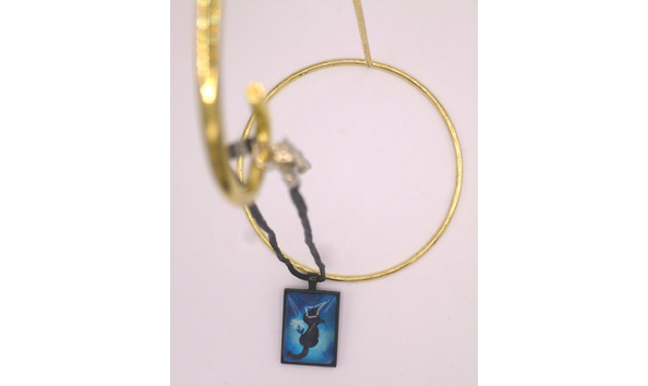 Big image 202101jwy004 2   black kitten necklace