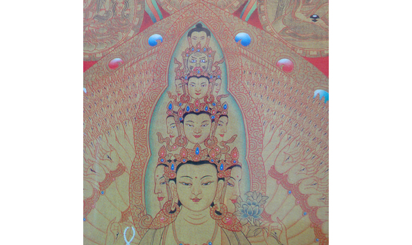 Big image  72 chenresig painting 2